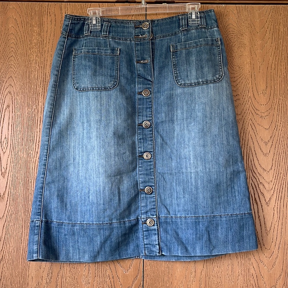 Baccini Denim Skirt